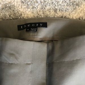 Theory NWOT Women’s Treeca Full Length Pant Size 6